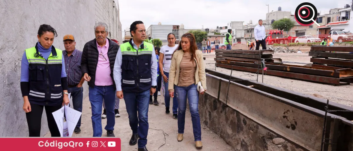 Chepe Guerrero supervisa obras de parque en José María Truchuelo