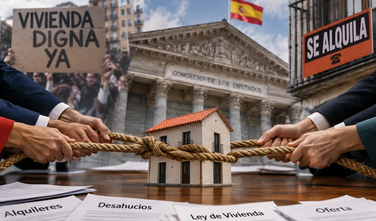 La vivienda vuelve a atascar al Gobierno y divide al Congreso