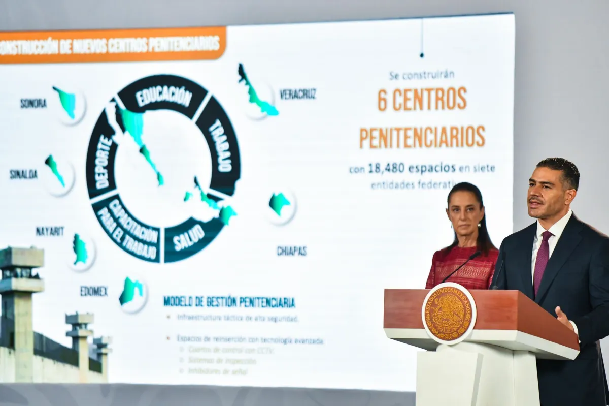 Construirá Gobierno de México seis nuevas cárceles