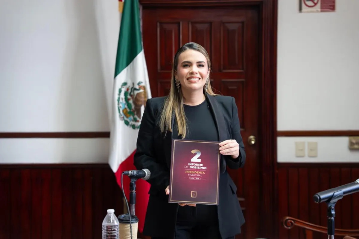 Destaca Alcaldesa de Culiacán pavimentación y obras de agua potable en Segundo Informe