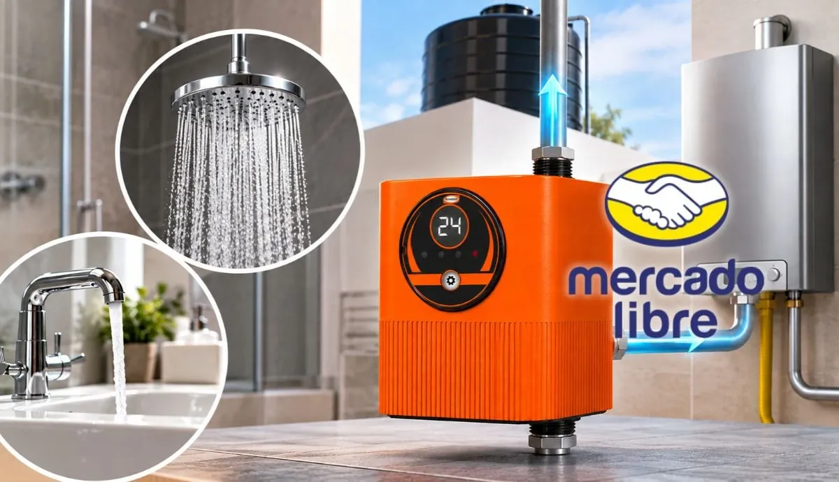 Mercado Libre reduce a 619 pesos el costo de la bomba presurizadora Evans para dos servicios simultáneos con envío gratis en México