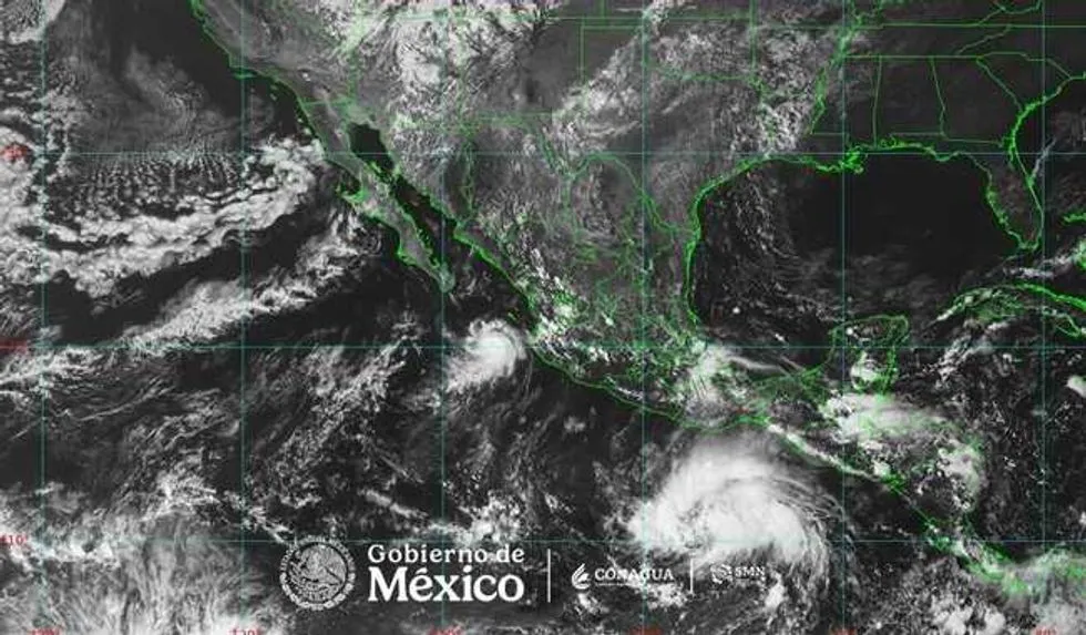 Se forma tormenta tropical Trudy en el Pacífico mexicano