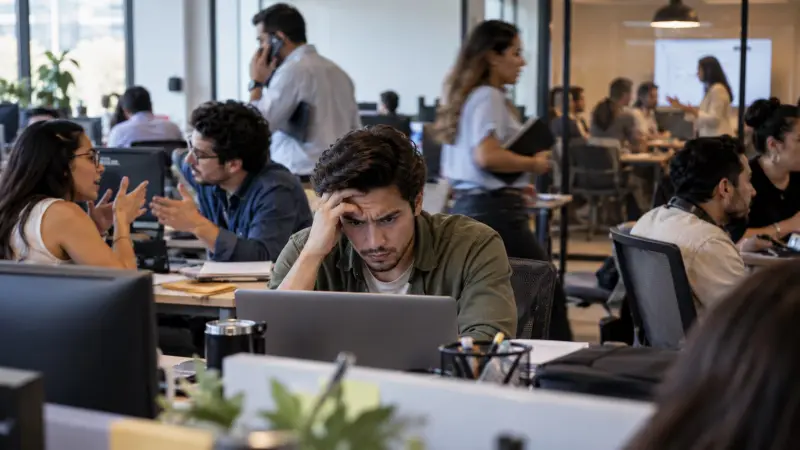 Oficinas fallan a trabajadores en México: 37% no logra concentrarse
