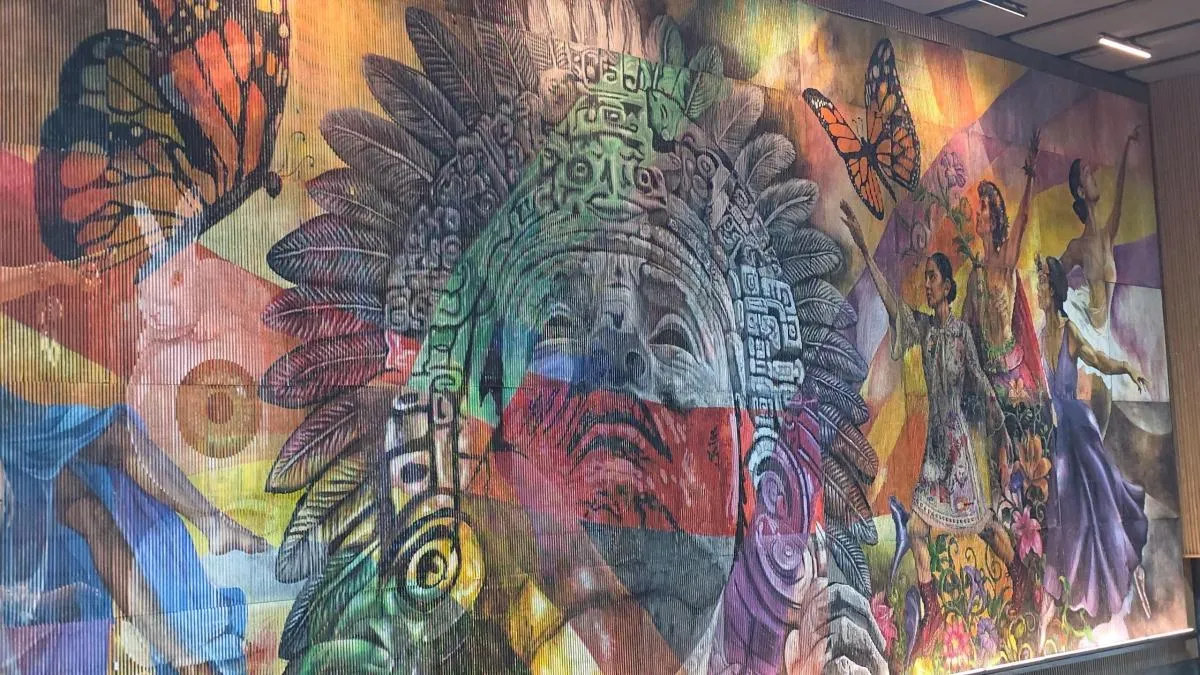 Mural del Metro CDMX obtiene récord Guinness