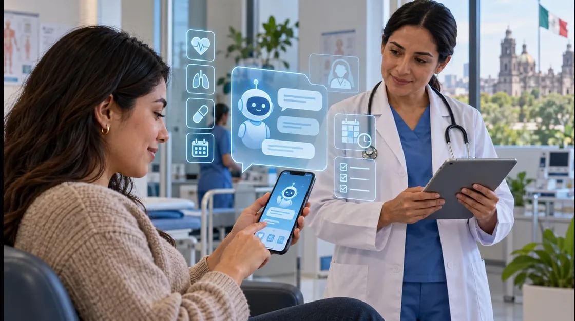 ¿La IA sustituye al médico? Crecen las consultas digitales sobre salud en México