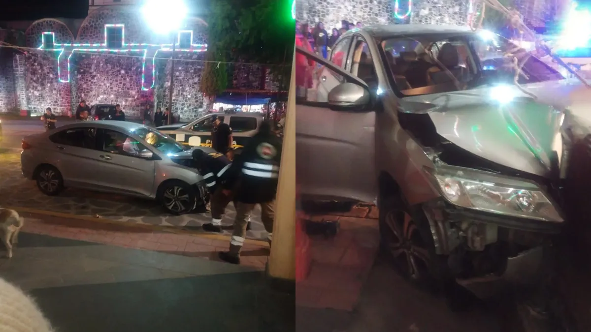 Choca hijo de alcalde contra Palacio Municipal de Ecatzingo