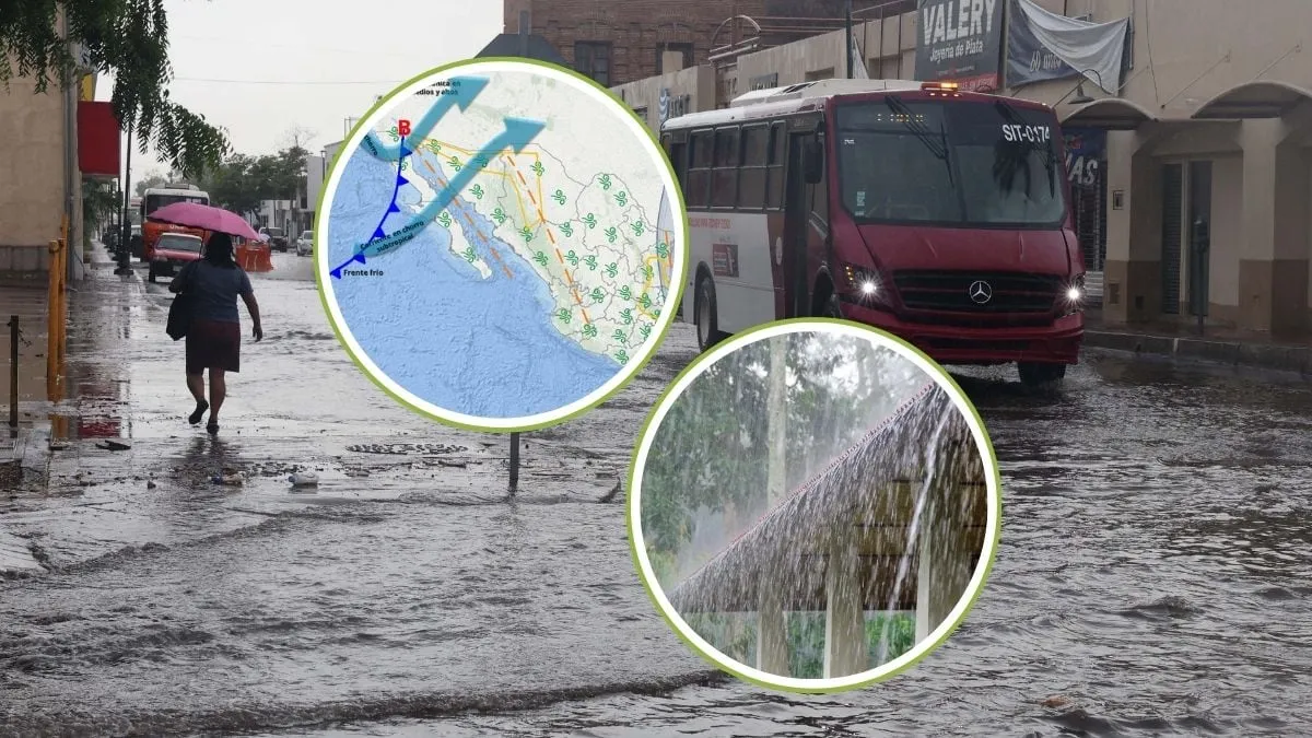 Alerta climática: Fuertes lluvias para mañana martes en estas ciudades de México