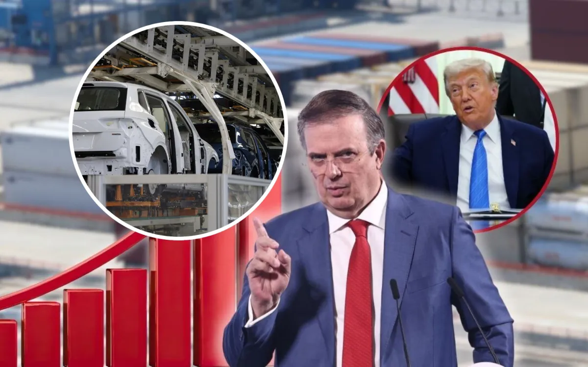 Ebrard revela cómo México busca pagar menos aranceles por los autos que exporta a Estados Unidos