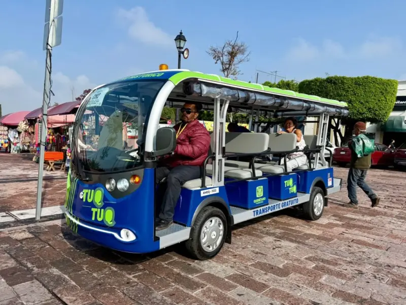 Eqrobus supera 35 mil 600 ascensos en el Centro Histórico de Querétaro