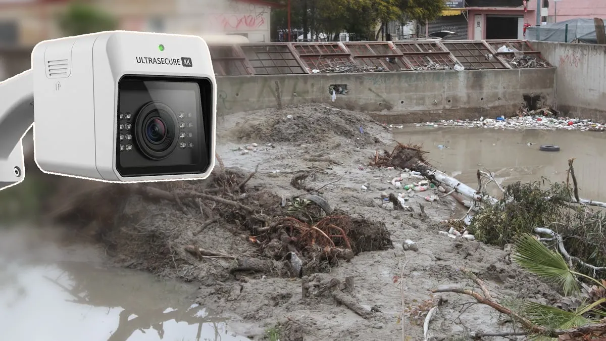 Instalarán 33 cámaras en desarenadores de Tijuana para identificar a quienes tiren basura y prevenir inundaciones