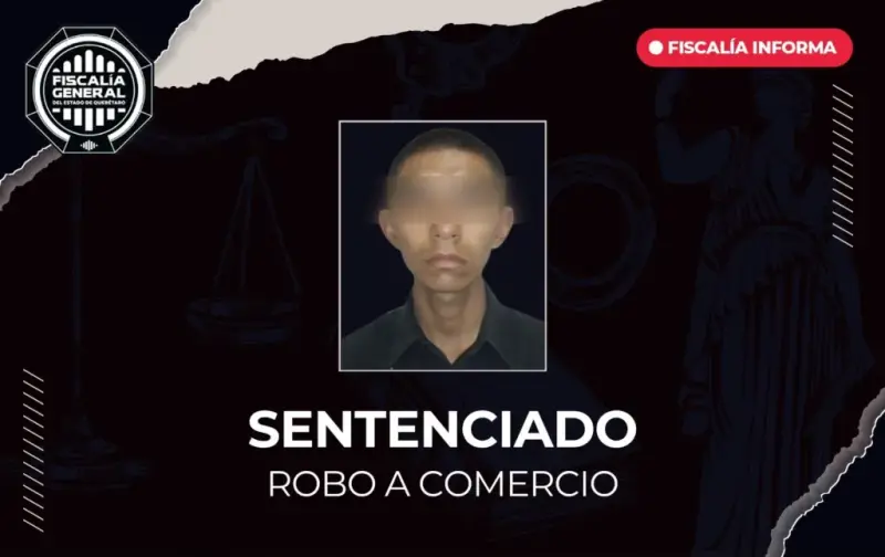 Juan Diego “N” sentenciado por dos robos a comercio en Santa María Magdalena