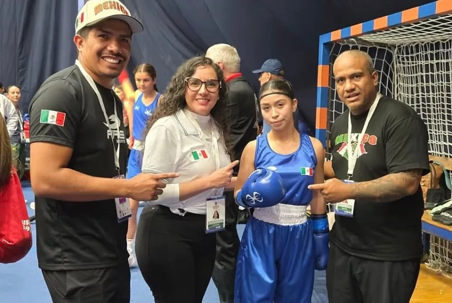 La cachanilla Gladys “Muñeca” Mendoza avanza a cuartos de final del Mundial de Boxeo Sub 19.