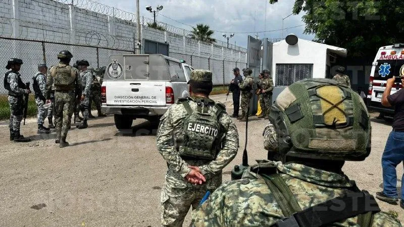 Riña en el penal de El Castillo en Mazatlán deja 10 muertos y 16 heridos