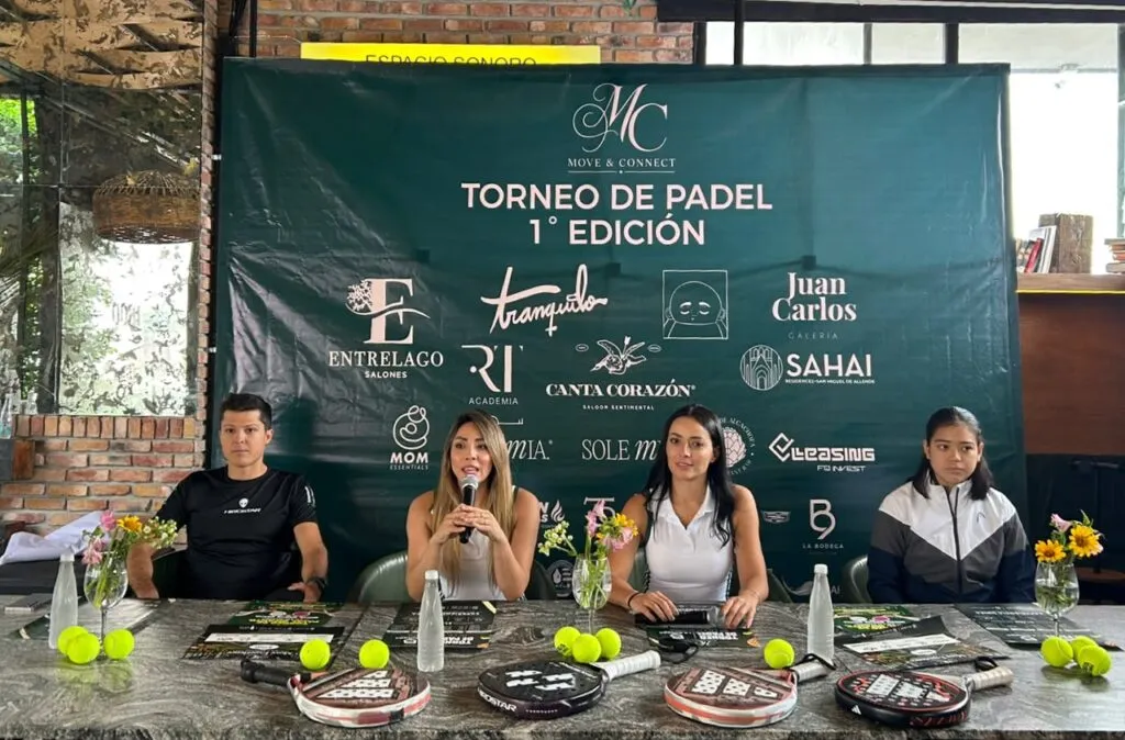 Anuncian primera edición del Torneo Queretano de Pádel; repartirán 120 mil pesos en premios