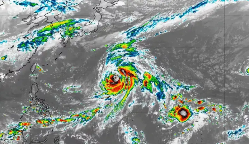 ¿Huracán Nolo va de Japón a México? La extraña trayectoria del tifón que cruza el Pacífico