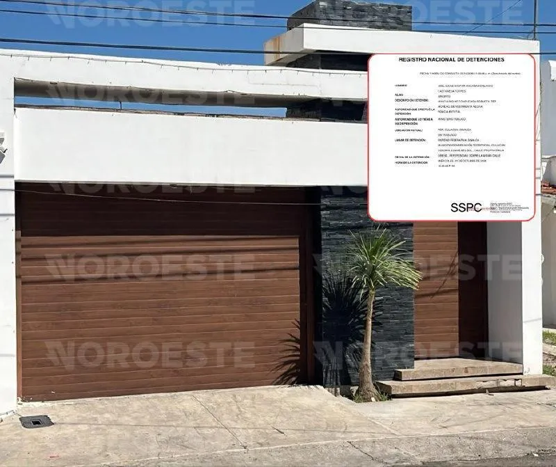 Detienen en Culiacán a ‘El Coco Ranas’, presunto generador de violencia del Cártel de Sinaloa