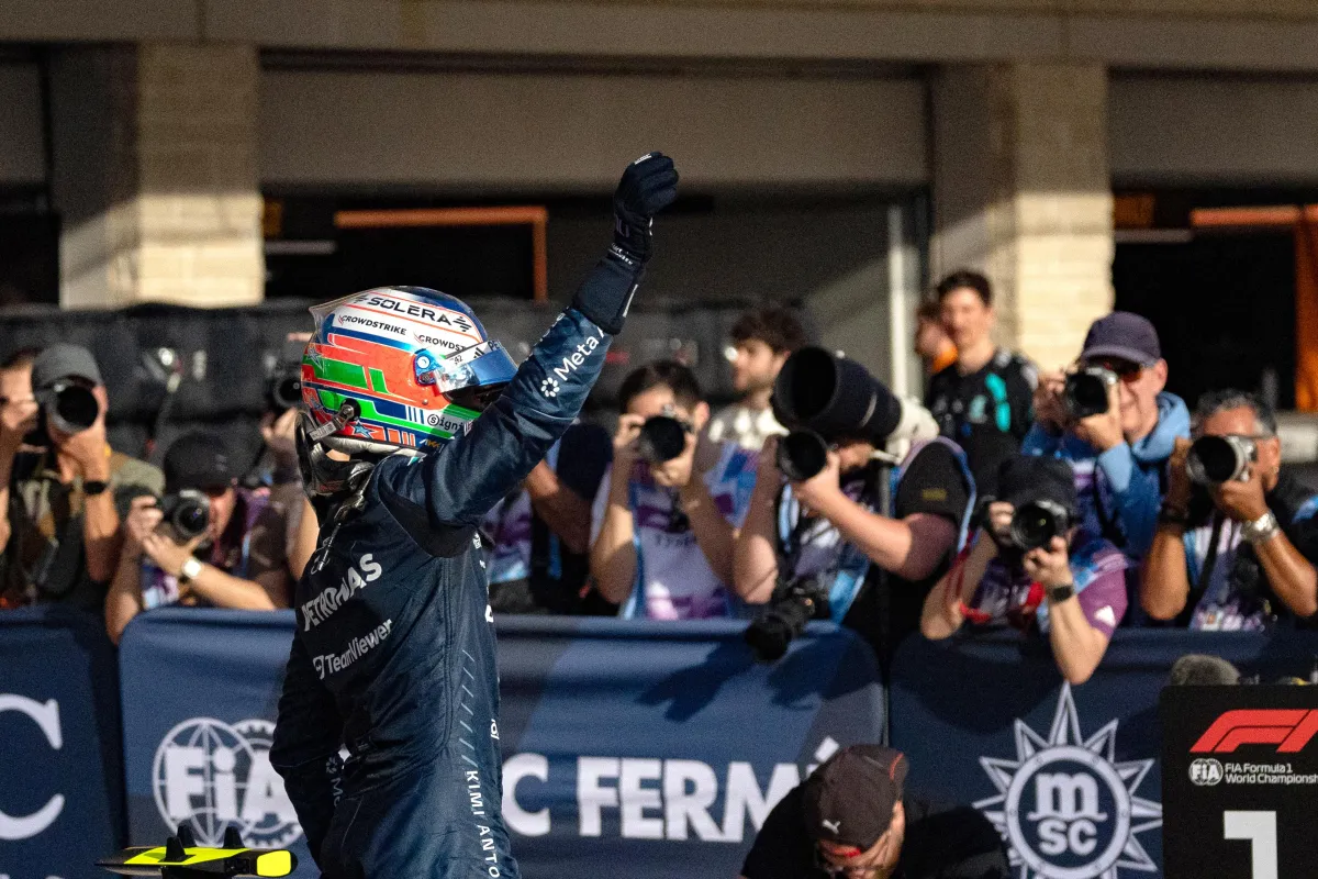 Kimi Antonelli gana el GP de Austin y buscará coronarse como el campeón más joven de la F1 en México
