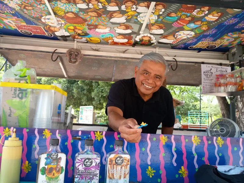 ¿De qué nieve quiere su torta de pan amarillo?