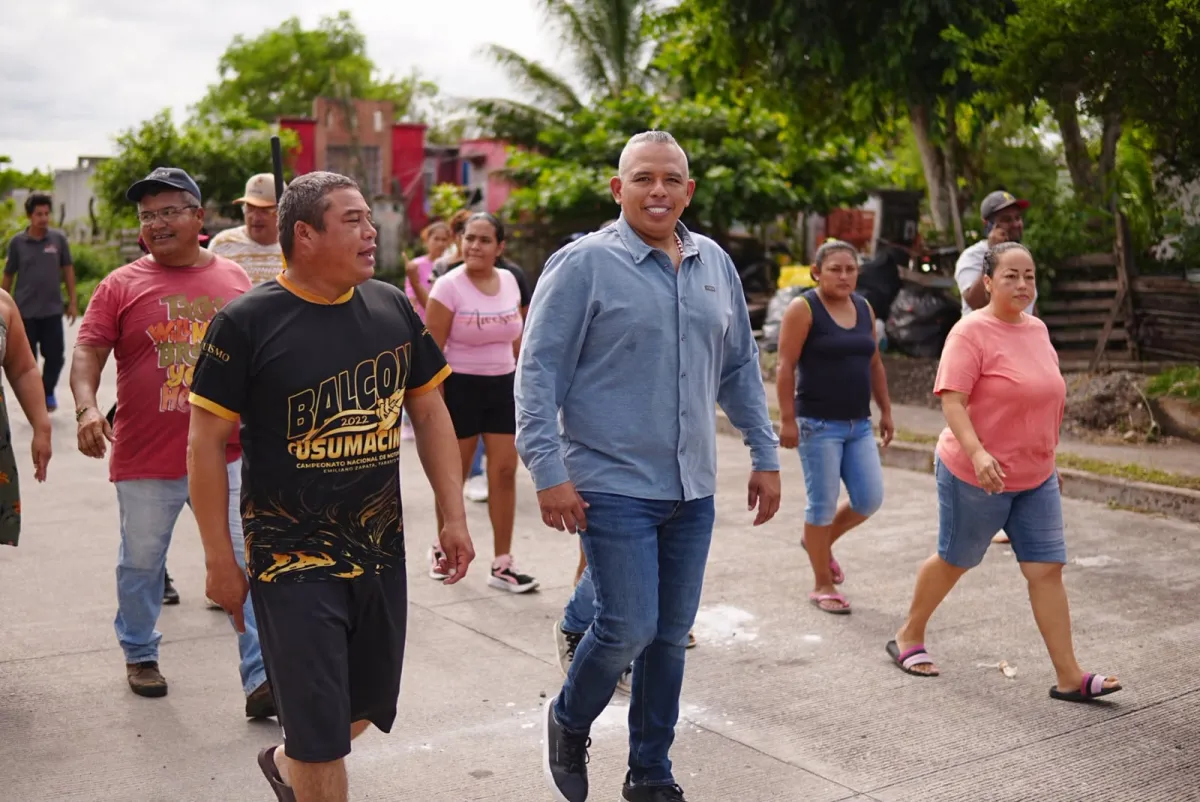 Samuel Acosta lleva orden y limpieza a Arboleda San Miguel