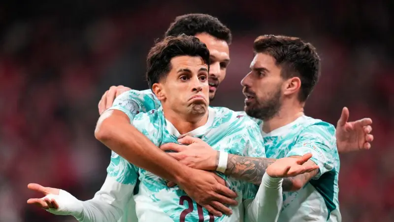 ¿Están mejor sin Cristiano? Portugal vence a Dinamarca en la Nations League sin CR7