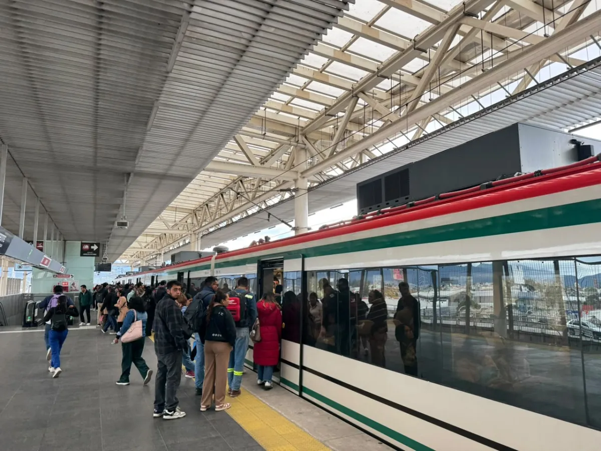 Mantiene Tren Interurbano alta demanda por bloqueos en Valle de Toluca
