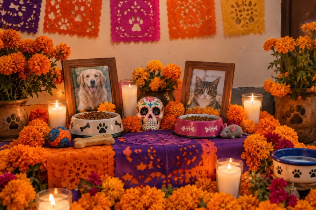 ¿Cuándo poner la ofrenda para mascotas en día de muertos y qué lleva el altar?