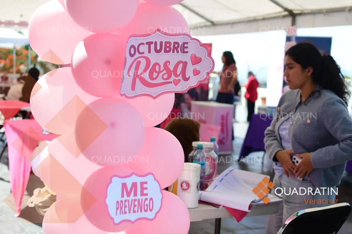 Jornada Rosa 2026 reúne a xalapeños en apoyo a pacientes con cáncer