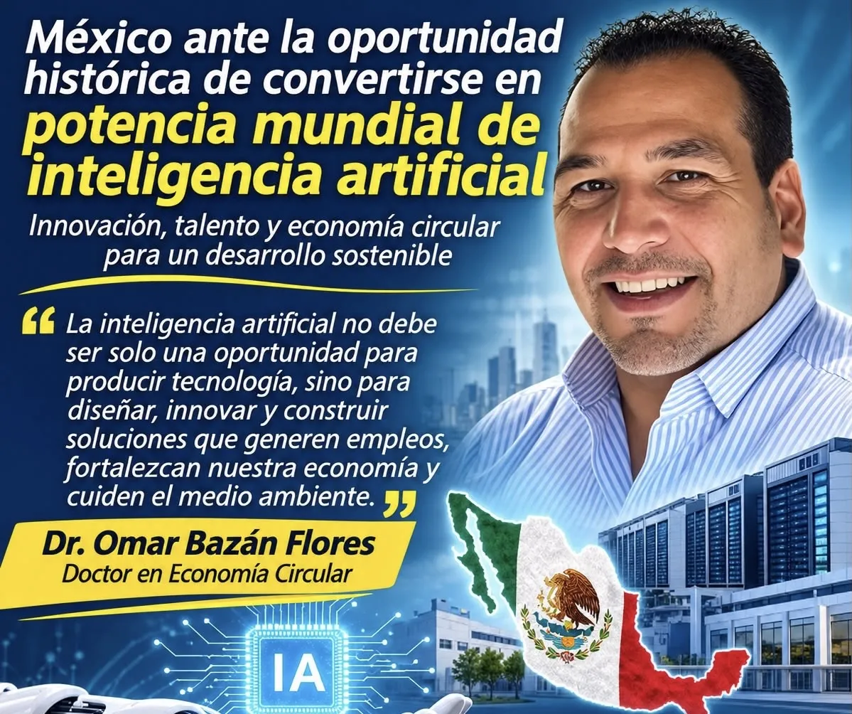 México ante la oportunidad histórica de convertirse en potencia mundial de inteligencia artificial