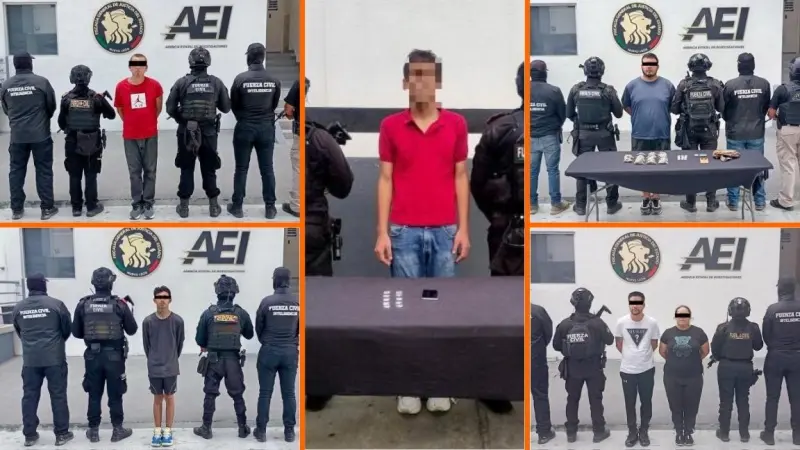 Detienen a siete, entre ellos un adolescente, en cinco cateos ejecutados en Monterrey