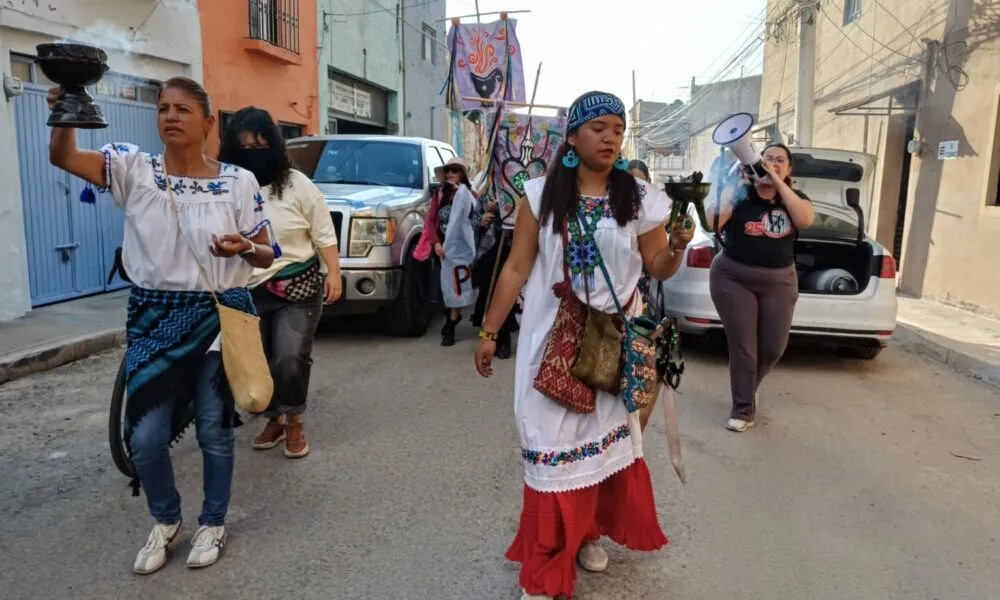 Marcha San Francisquito por defensa de su barrio