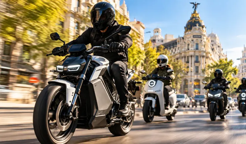 Las motos eléctricas pisan el acelerador en España y disparan sus ventas un 86%