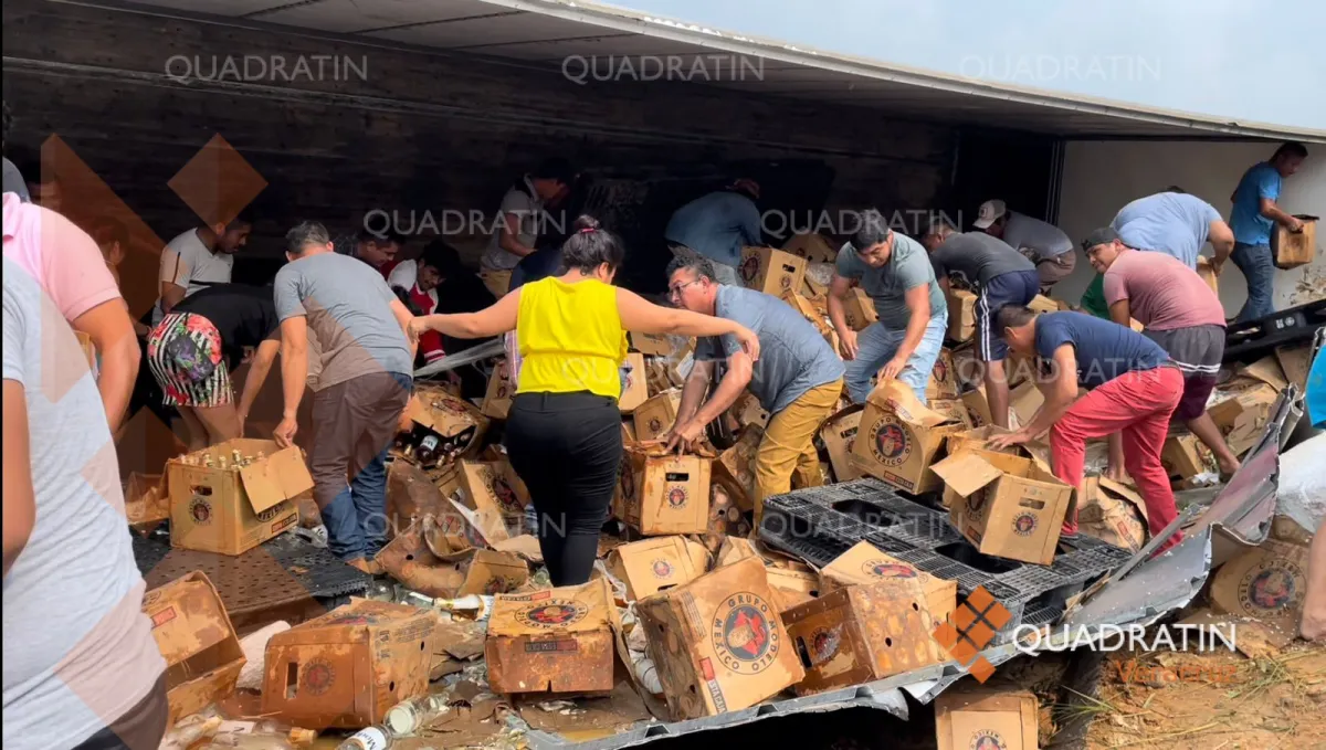 Hasta 5 años de cárcel, castigo en Veracruz por rapiña de mercancía