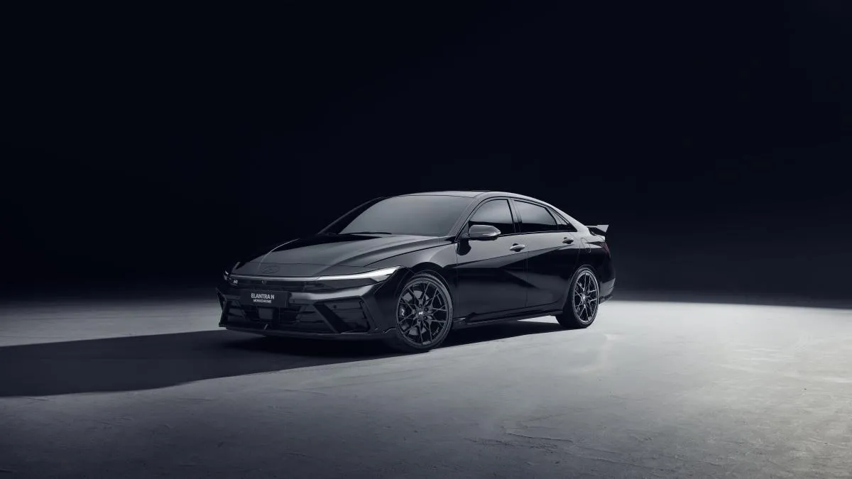 Hyundai Elantra N Monochrome: para quien lo que realmente importa es el manejo y no hacerse notar