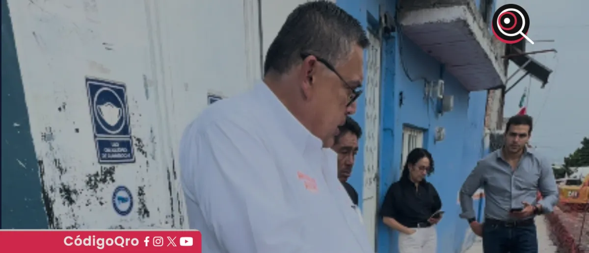 Armando Rivera visita vecinos del dren Peñuelas; piden empatía de autoridades