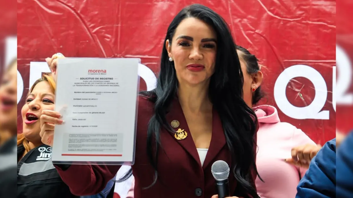 Gabriela Jiménez anuncia su registro para coordinar la defensa de la 4T en Azcapotzalco