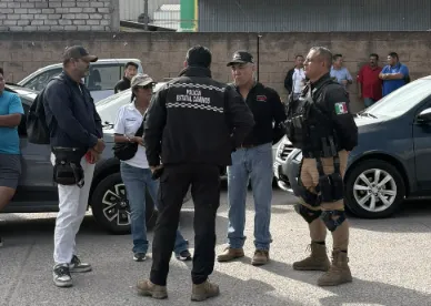 Despliegan operativo por manifestación de transportistas de CANACAR