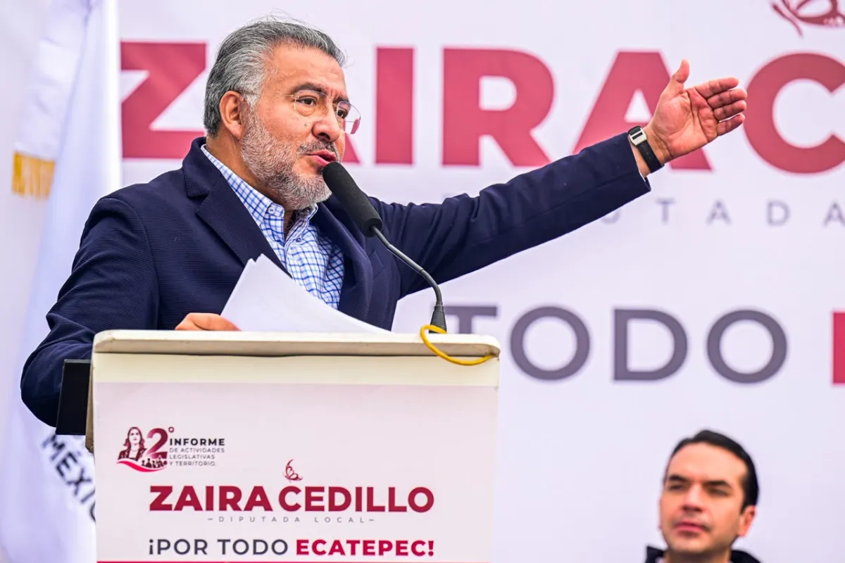 Llama Horacio Duarte a la unidad desde Ecatepec; pide evitar divisiones