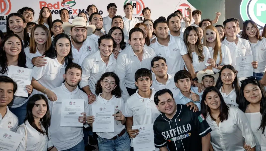 PRI Saltillo renueva dirigencias juveniles; llaman a jóvenes a participar en política
