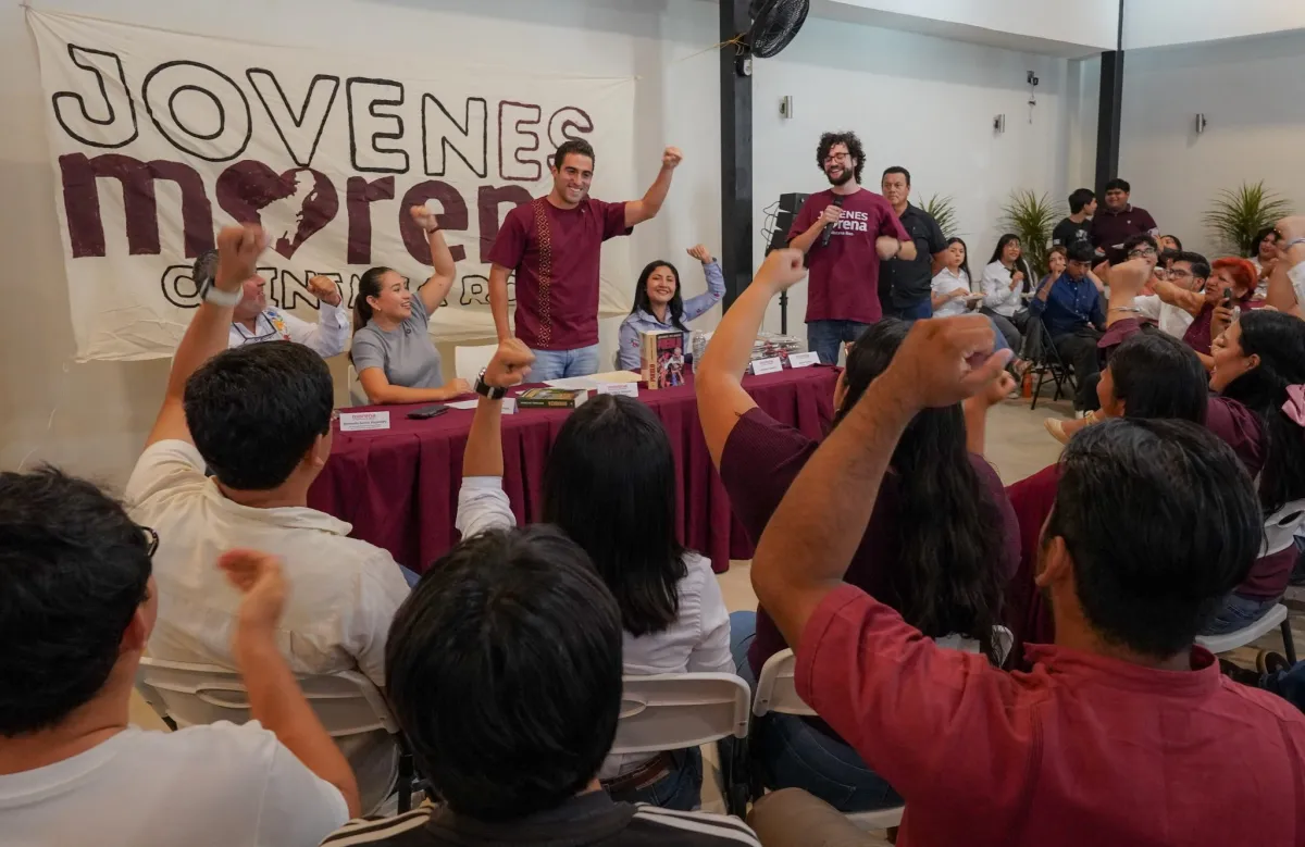 Refuerza Gino Segura trabajo territorial de Morena en Chetumal