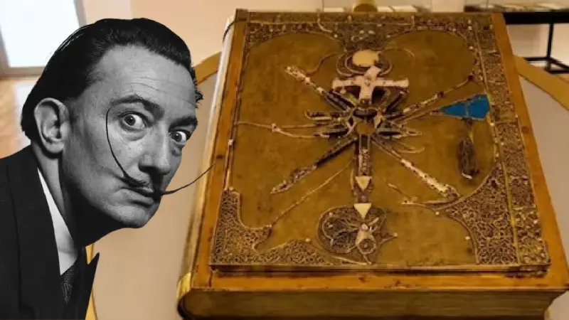 Roban valioso libro de 210 kilos con cubierta de Salvador Dalí de un museo francés