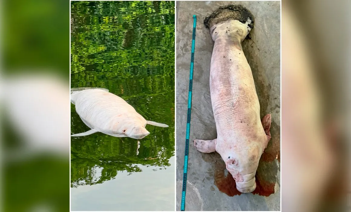 Muere manatí bebé tras ser embestido por una embarcación en Quintana Roo
