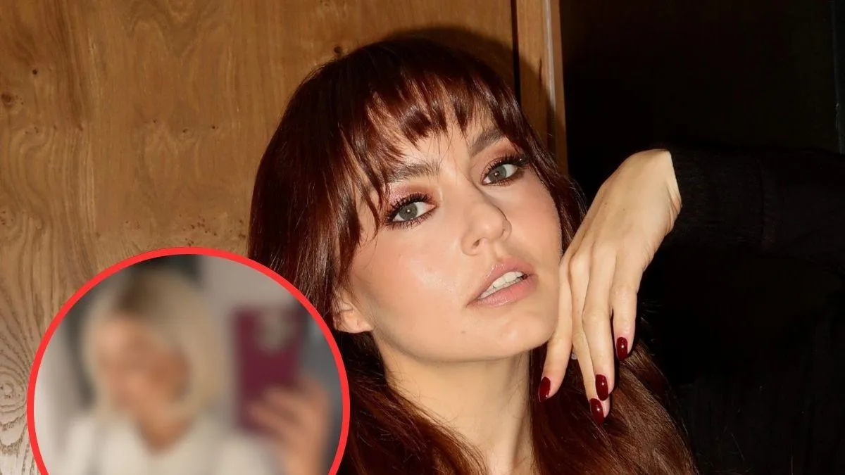 ¿Vico, eres tú? Angelique Boyer sorprende con look que recuerda a su personaje en Rebelde