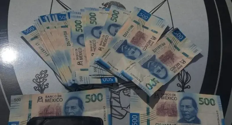 Detienen a tres personas con billetes aparentemente falsos en Corregidora