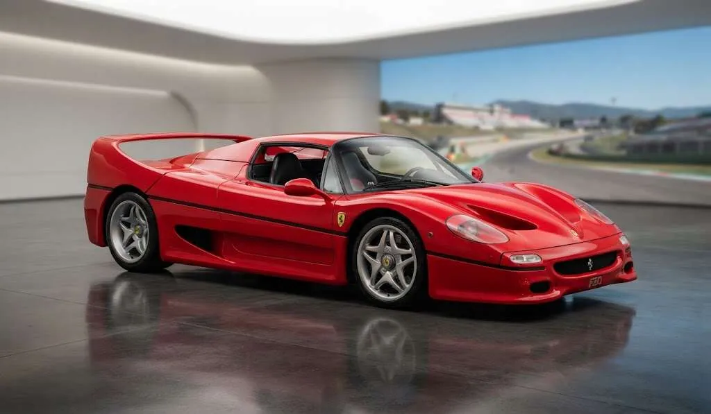 El Ferrari F50 que pasó casi tres décadas intacto y ahora apunta a una cifra millonaria