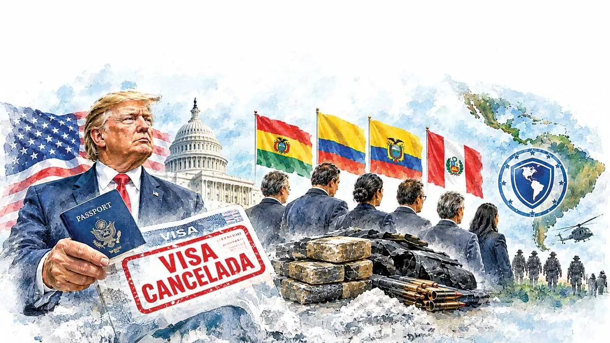 EU revoca visas a 27 altos cargos de naciones aliadas