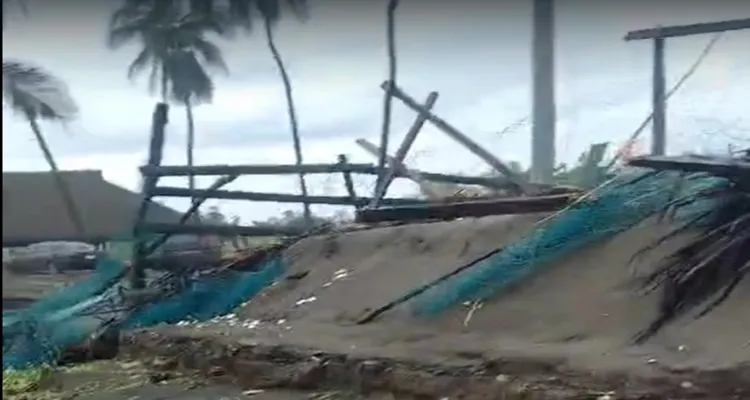 Arrasa el huracán Simón el tortugario afromexicano El Ticuíz