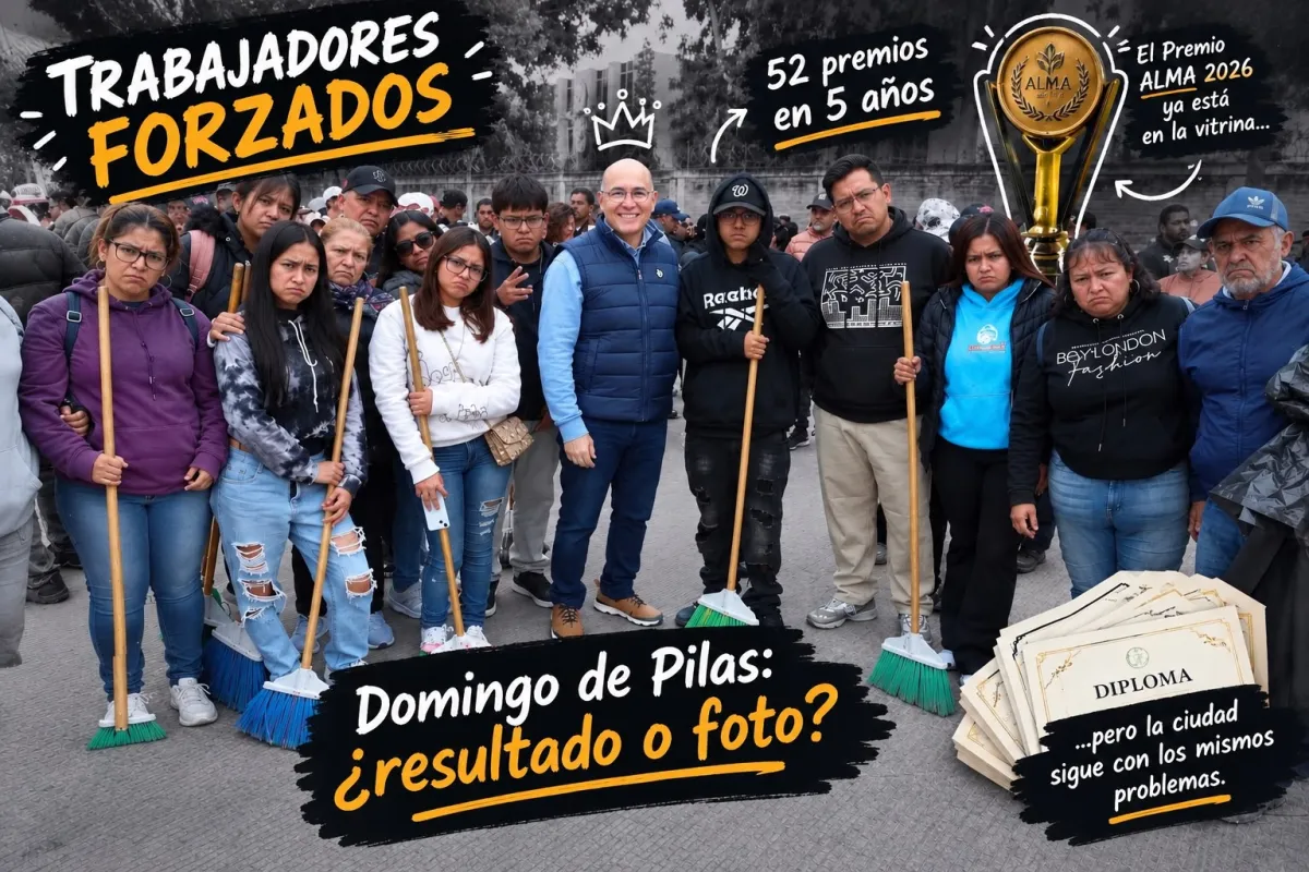 Domingo de Pilas: premio opaco y empleados municipales forzados a barrer