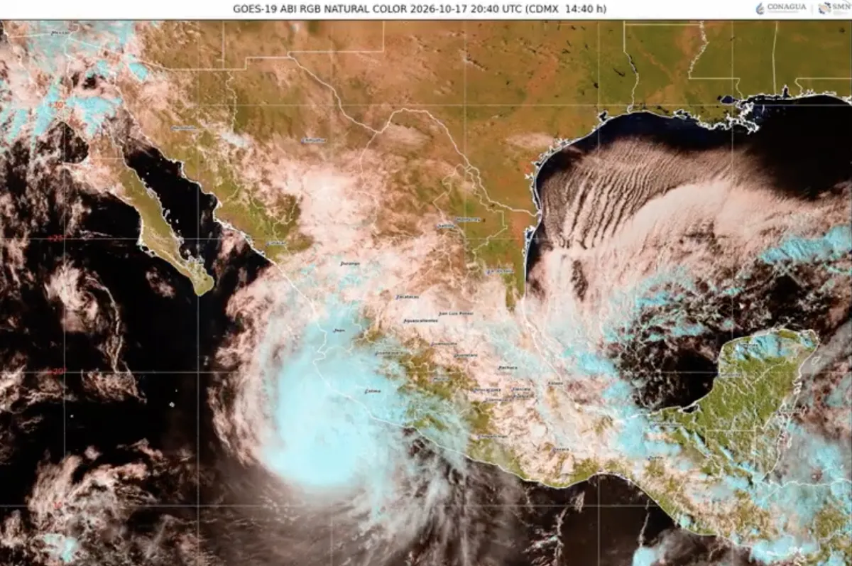Trudy se intensifica a categoría 2 frente a costas de Guerrero y Colima