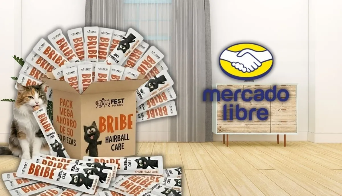 Mercado Libre remata paquete de 50 premios cremosos para gato con descuento del 32% y envío gratis