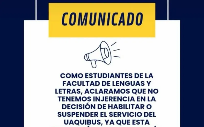 Facultad de Lenguas y Letras se deslinda de suspensión del UAQibus